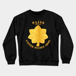 Major Rank Insignia - MAJ Crewneck Sweatshirt